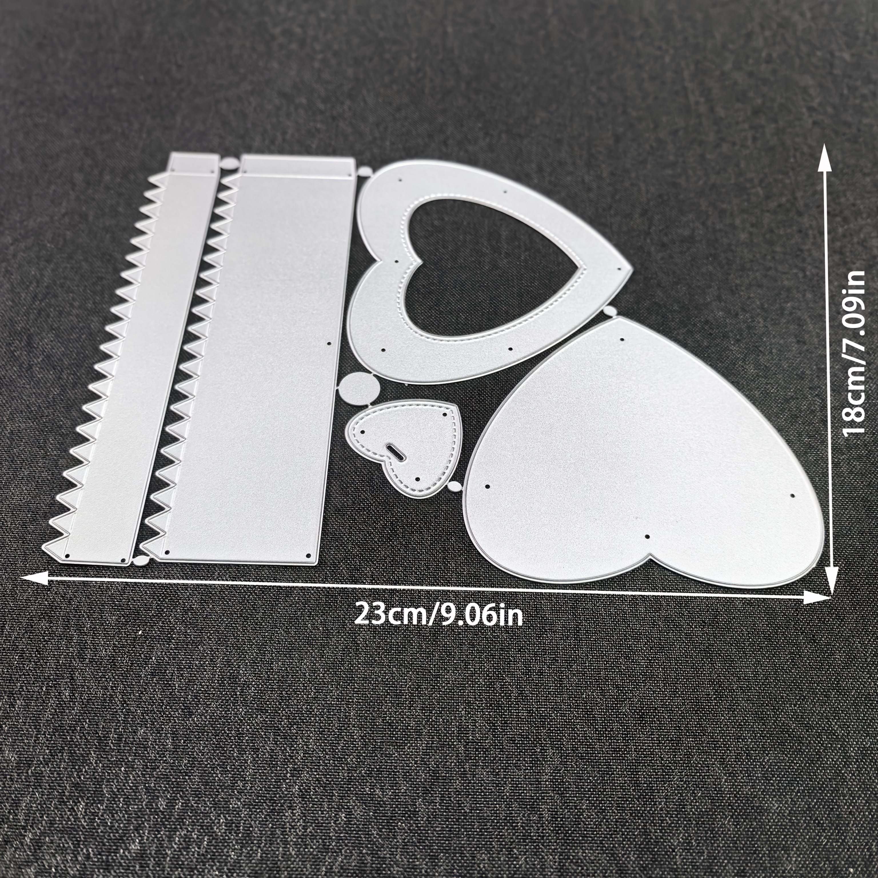 Image of Single Piece Gift Box Metal Cutting Dies, -yourself Scrapbooking Embossing Template, Handmade Card Creation Metal Die Cuts, Tools For Making Gift Cards