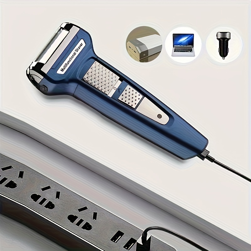 Professional Hair Clippers For Men, Men' S Multifunctional Electric Shaver  Face Rechargeable Electric Razor For Men Head Beard Shaving Machine, 3-in-1