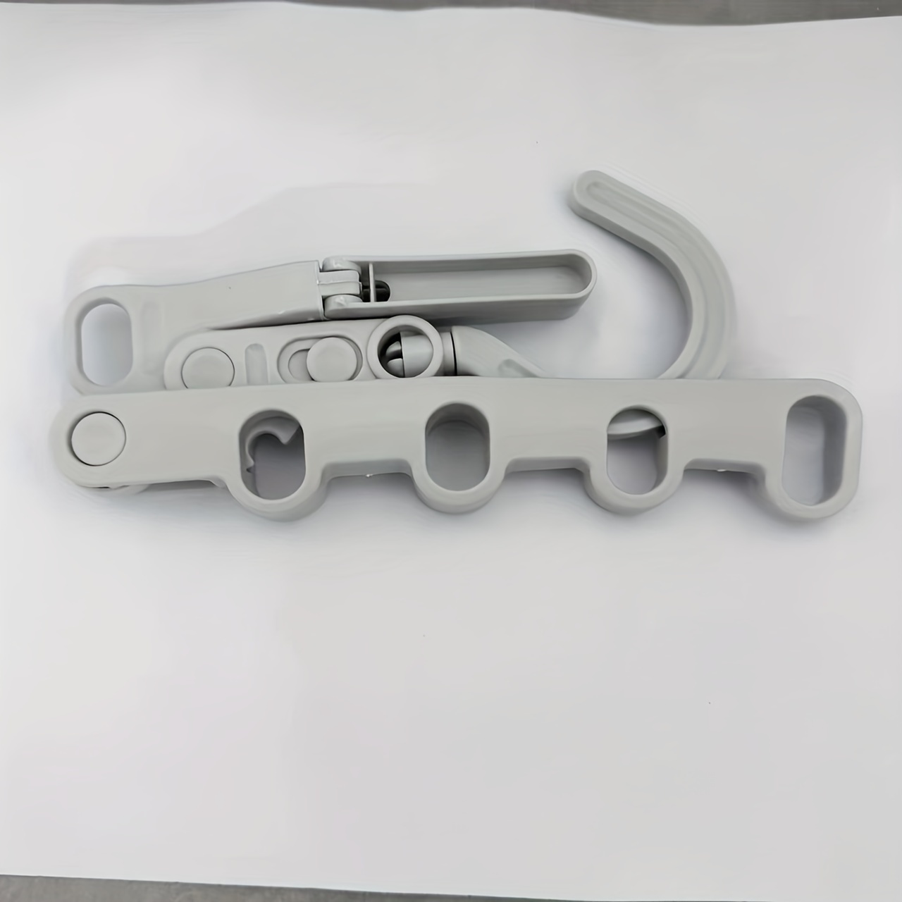 TEMU 1pc Foldable 5 Hole Hanger, Portable Travel Hotel Indoor Clothes Hanger, Dormitory Clothes Hanging Drying Rack