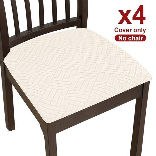 4pcs 6pcs home and hotel elastic windmill jacquard binding chair cover bands dining chair cushion covers