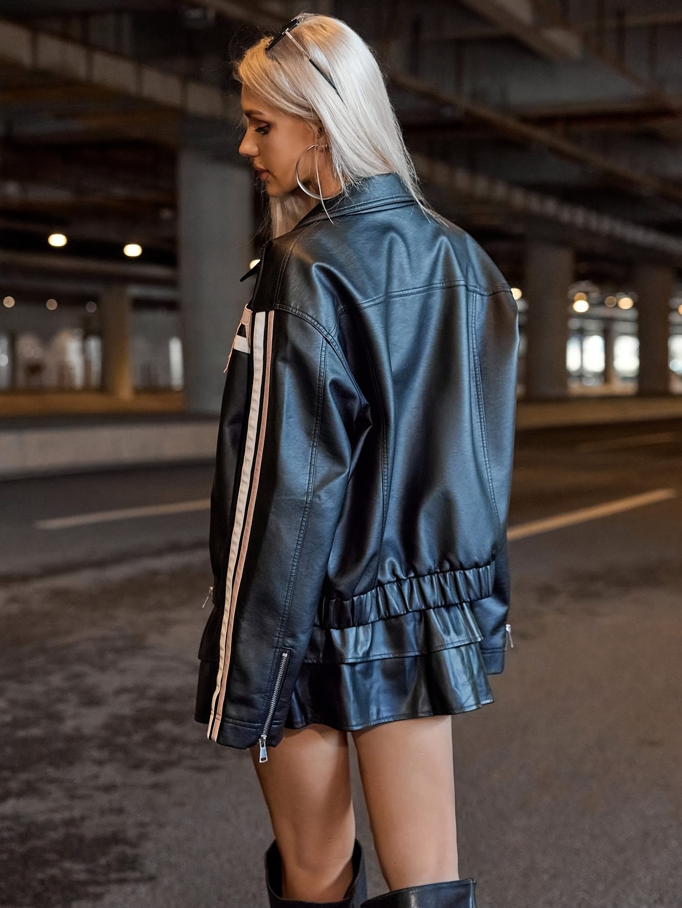 Veste Courte Femme Y2K - Taille M, Marron, Style Basique, Vintage En Très Bon état