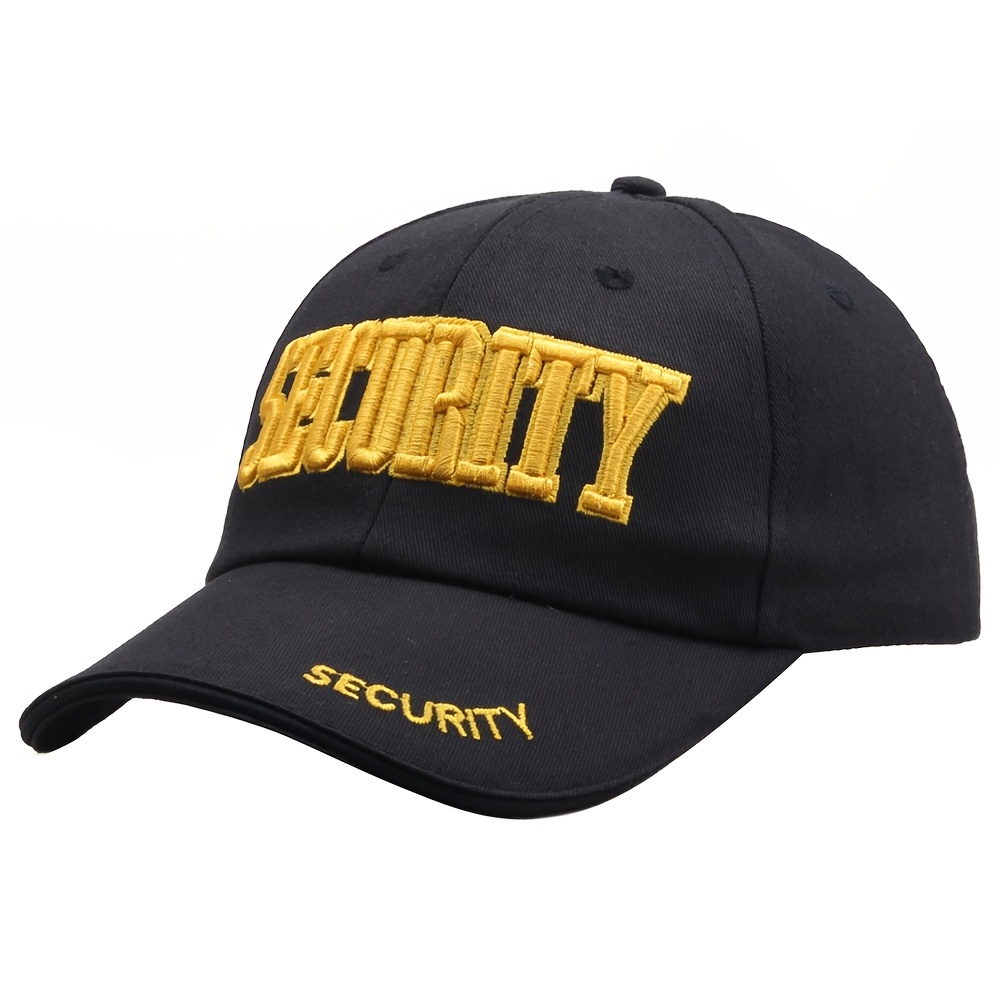 TEMU 1pc Curved Brim Baseball Cap | Letter Embroidered Casual Sun Hat For Outdoor, , Lightweight, Fitted, Closure, Hand Wash Only