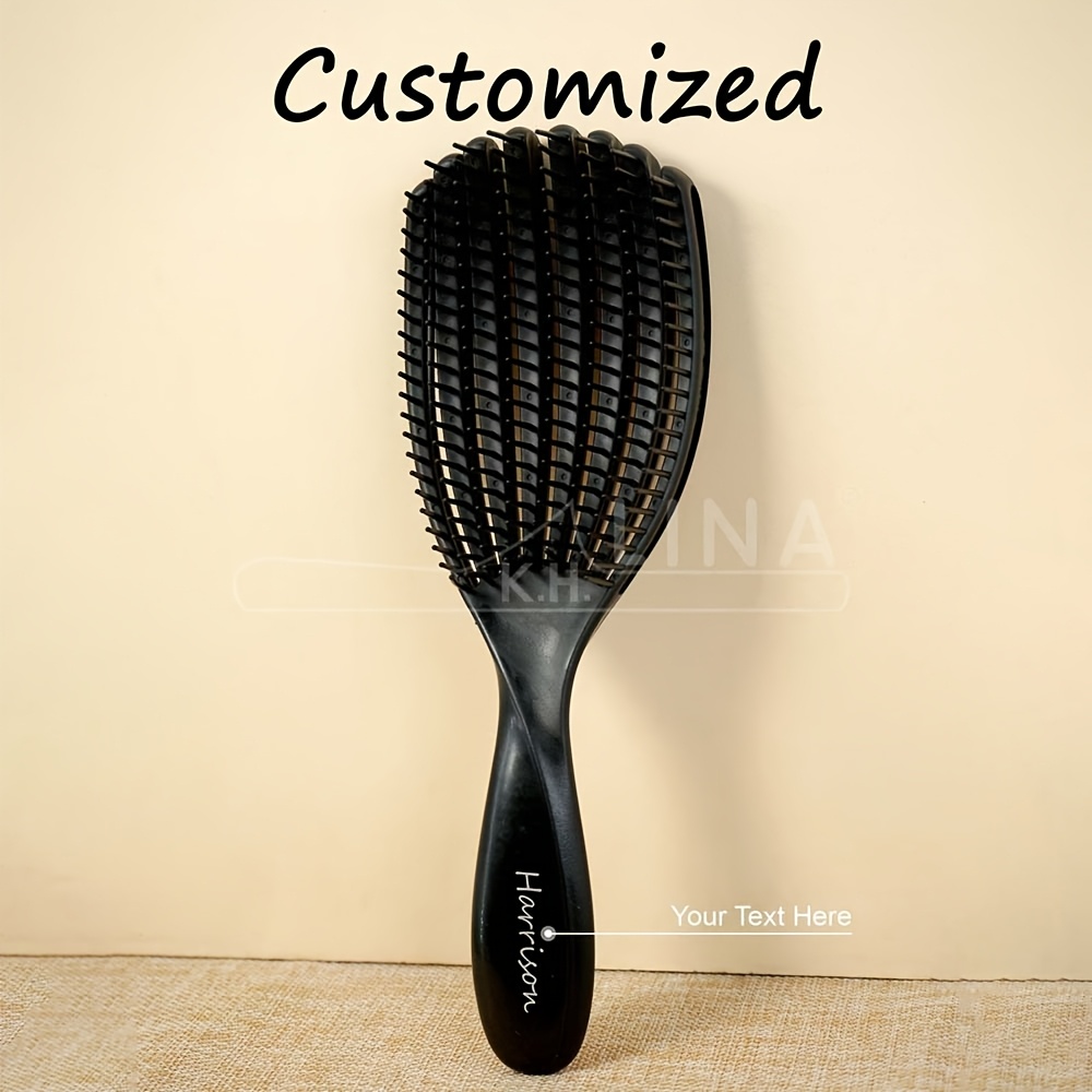 

Custom Engraved Octopus Detangling Comb - Easy Clean, Wet Or Dry Hair, Ideal Gift For