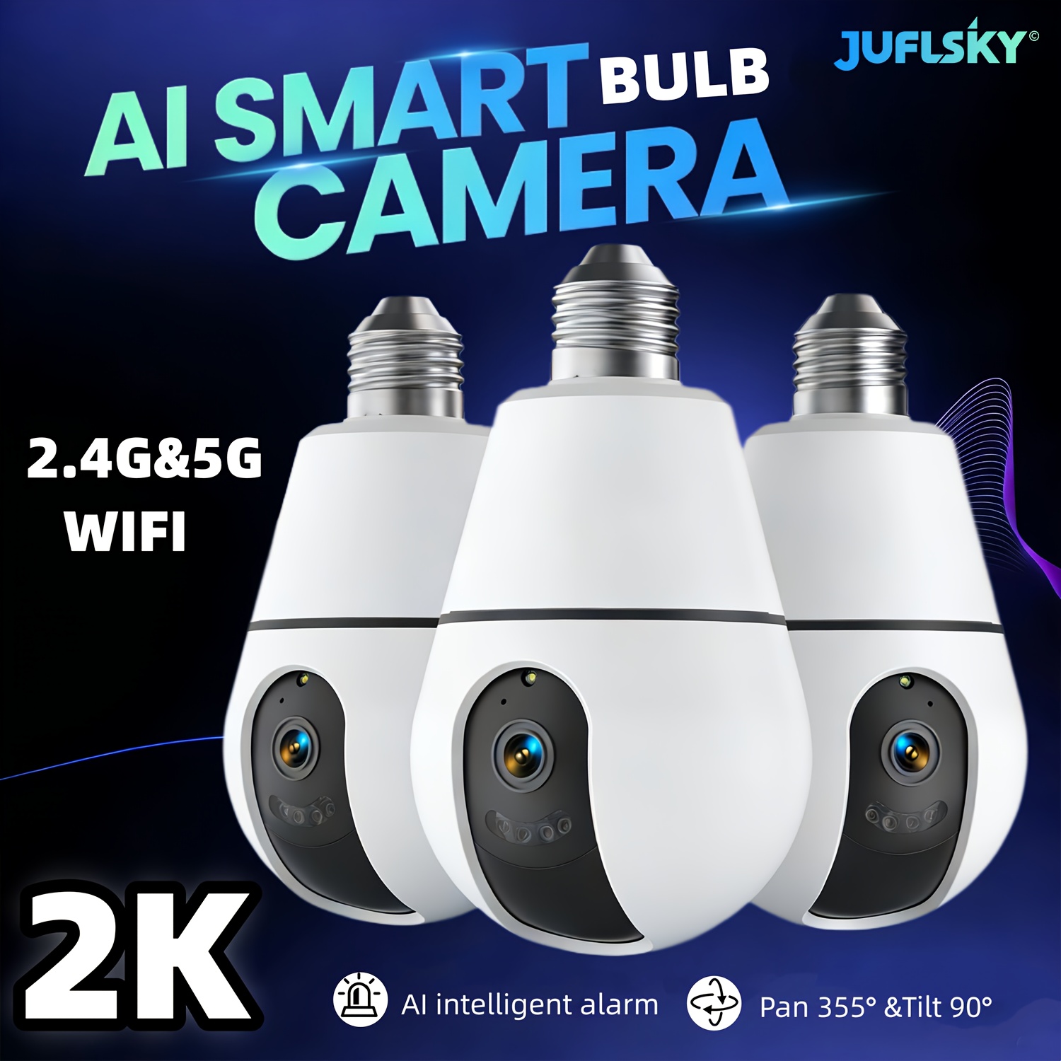 light bulb cameras sold on Temu United States