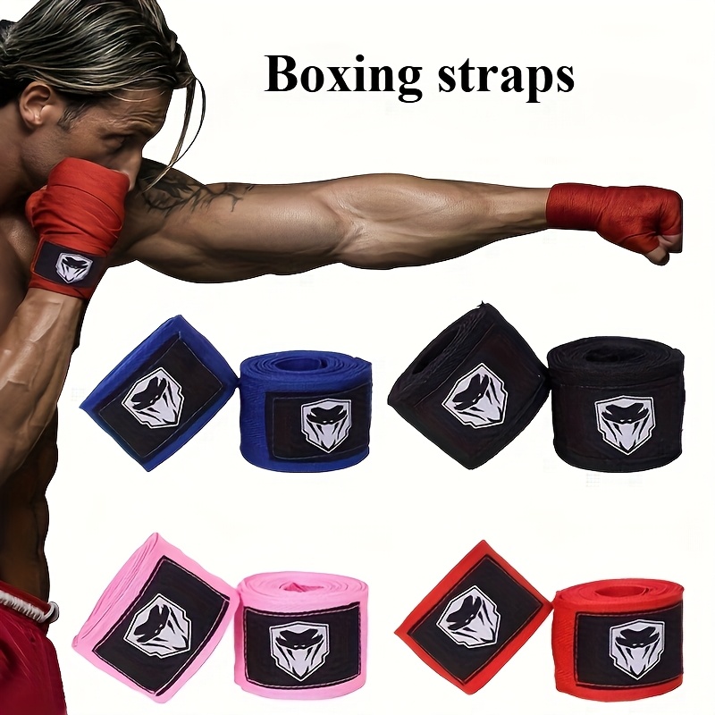 2pcs set sports boxing wraps elastic muay thai hand wrap Temu