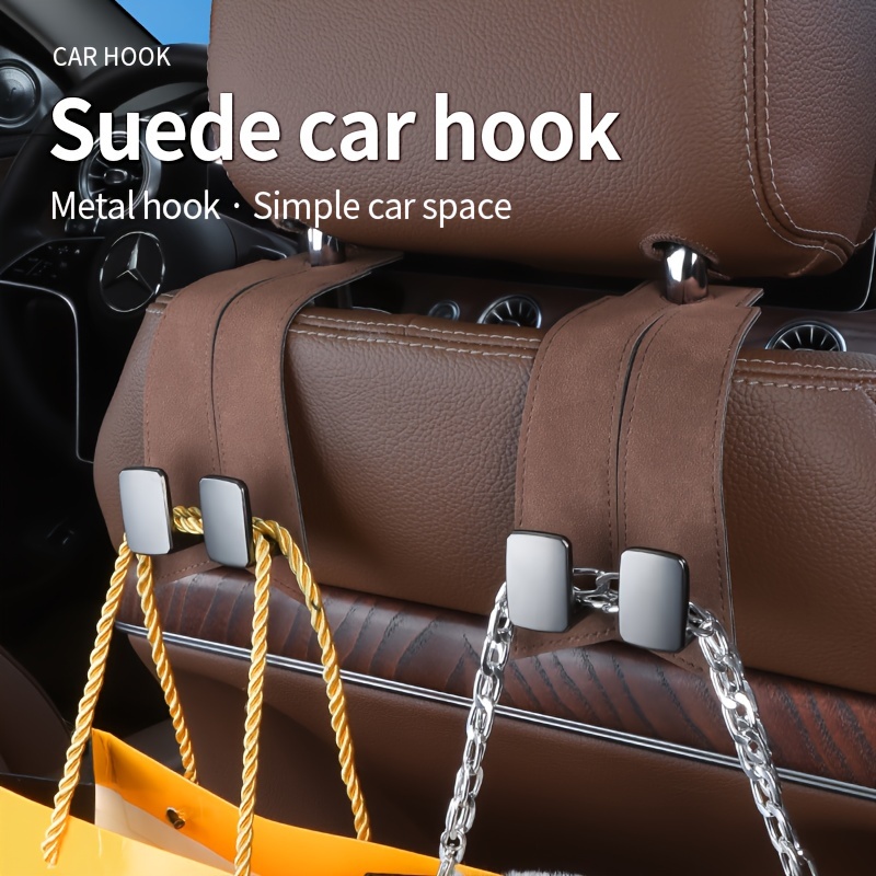  Banseko 2 Pack Car Hook,Car Seat Back Hook,Universal Multifunctional  Car Vehicle Back Seat headrest Mobile Phone Holder,Universal adjustable Car  headrest hook (Blue) : Automotive