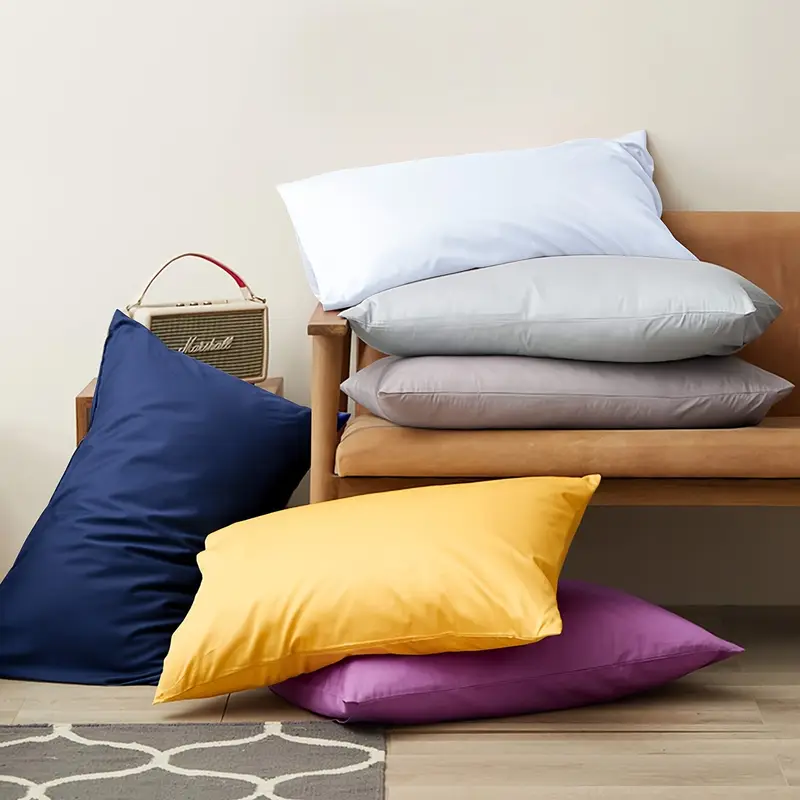 2pcs pillowcase set safe zipper   envelope closure high quality material fits better to the   and breathable healthy and comfortable suitable for   Product details 9