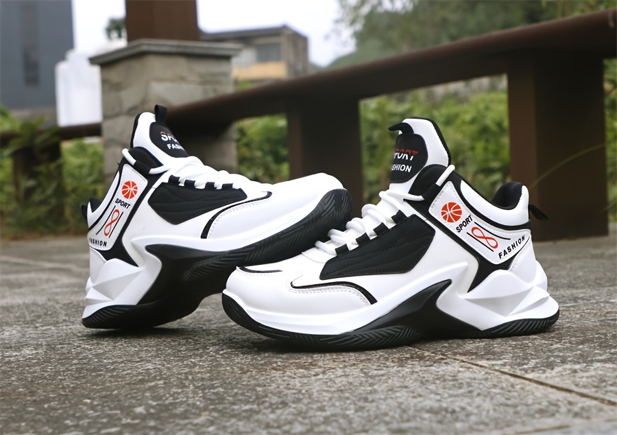 zapatillas de deporte de hombre cintura - zapatillas de correr con de goma antideslizante, zapatillas blancas y con para gimnasio, senderismo, uso - zapatillas de gimnasio con cordones para para hombres, zapatillas cintura, calzado de senderismo, dise&Atilde;&plusmn;o deportivo elegante, forro de tela transpirable, deportivo, construcci&Atilde;&sup3;n , calzado , Detalles del producto 4