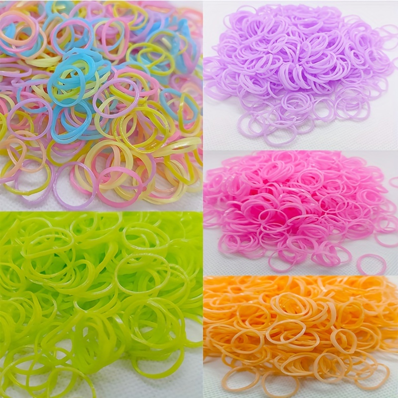 Bracelet Making Kit, 1500+ Rubber Bands Kits, Loom Bracelet Kit, 23 Colors  Rubber Bands Kits with Clips Charms Beads Hooks,Loom Bracelets kit for Kids