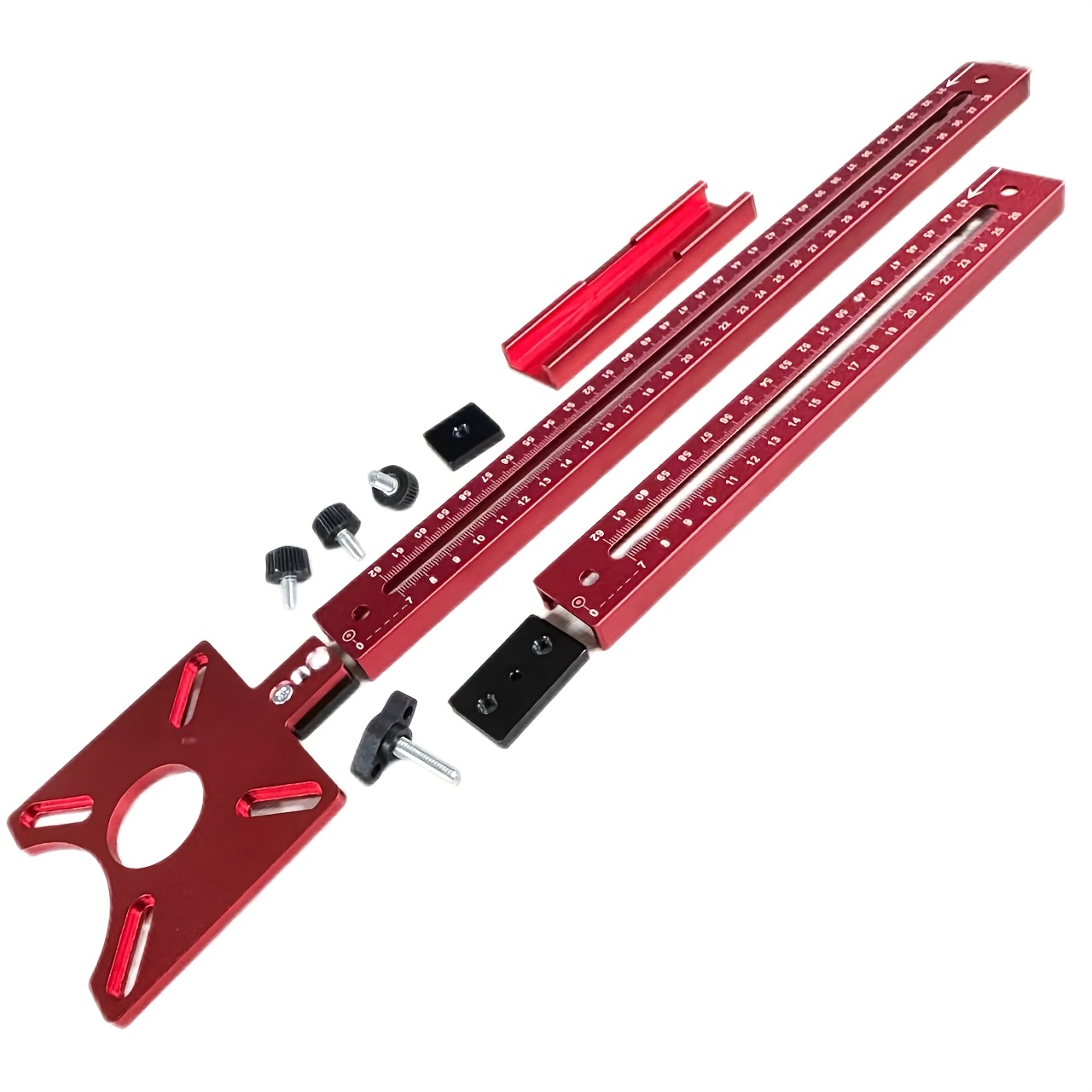 TEMU Soporte universal multifuncional tres en uno de resistencia para fresado y ranurado extendido, fijación de máquina fresadora de madera de