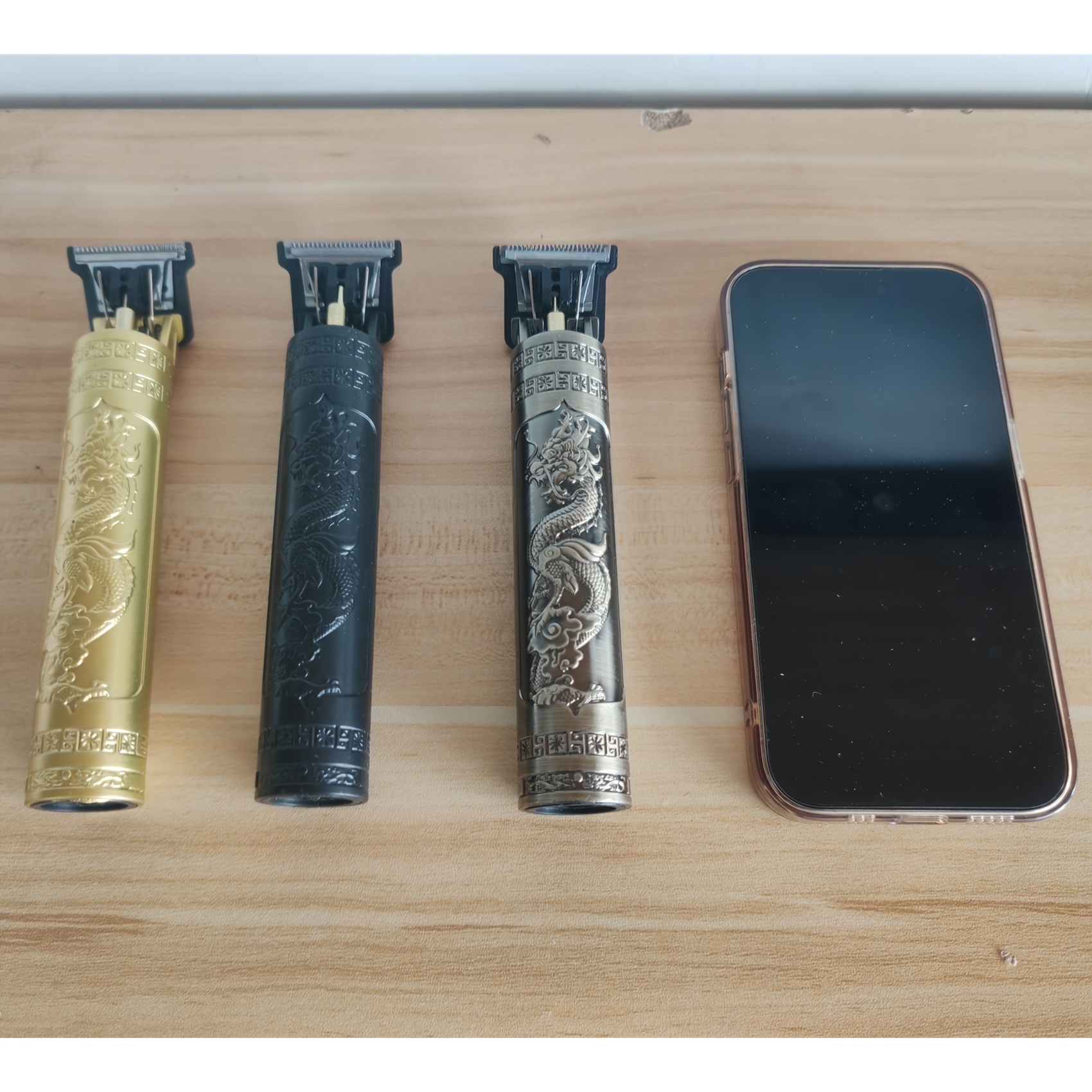 [1pc Men'S Cordless Hair Clippers] Men'S Cordless Hair Clippers, USB Rechargeable Professional Hair Trimmer, with 300mAh Lithium Battery, 4 Guide Combs & Cleaning Brush, for Hair Styling and Grooming