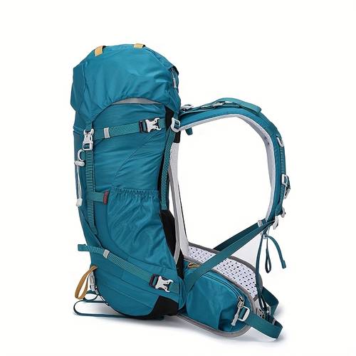 large capacity hiking backpack 35 5l lightweight durable nylon breathable backpack adjustable straps for outdoor camping trekking men women