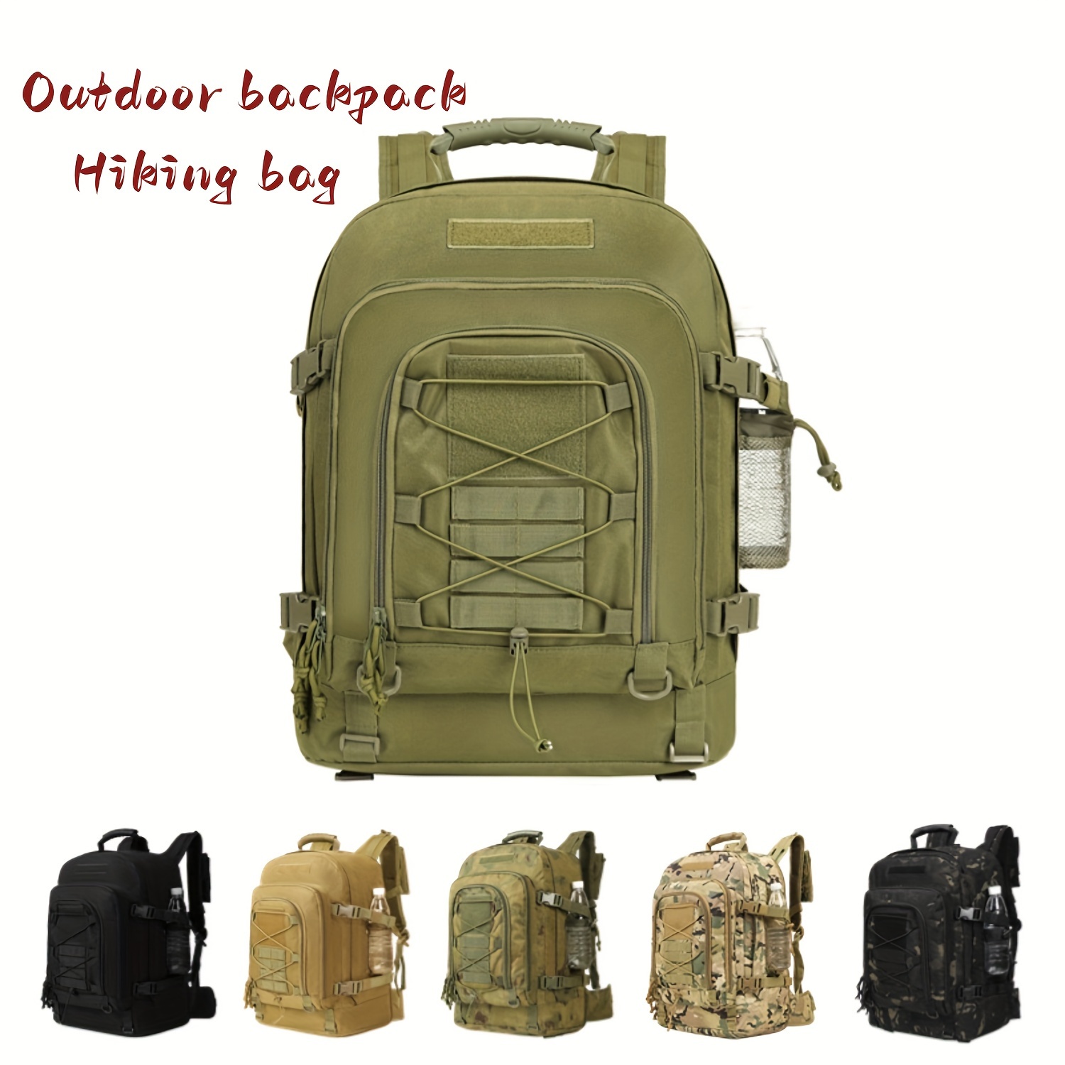 Outdoor Tactical Backpack Waterproof Lightweight Sports - Temu