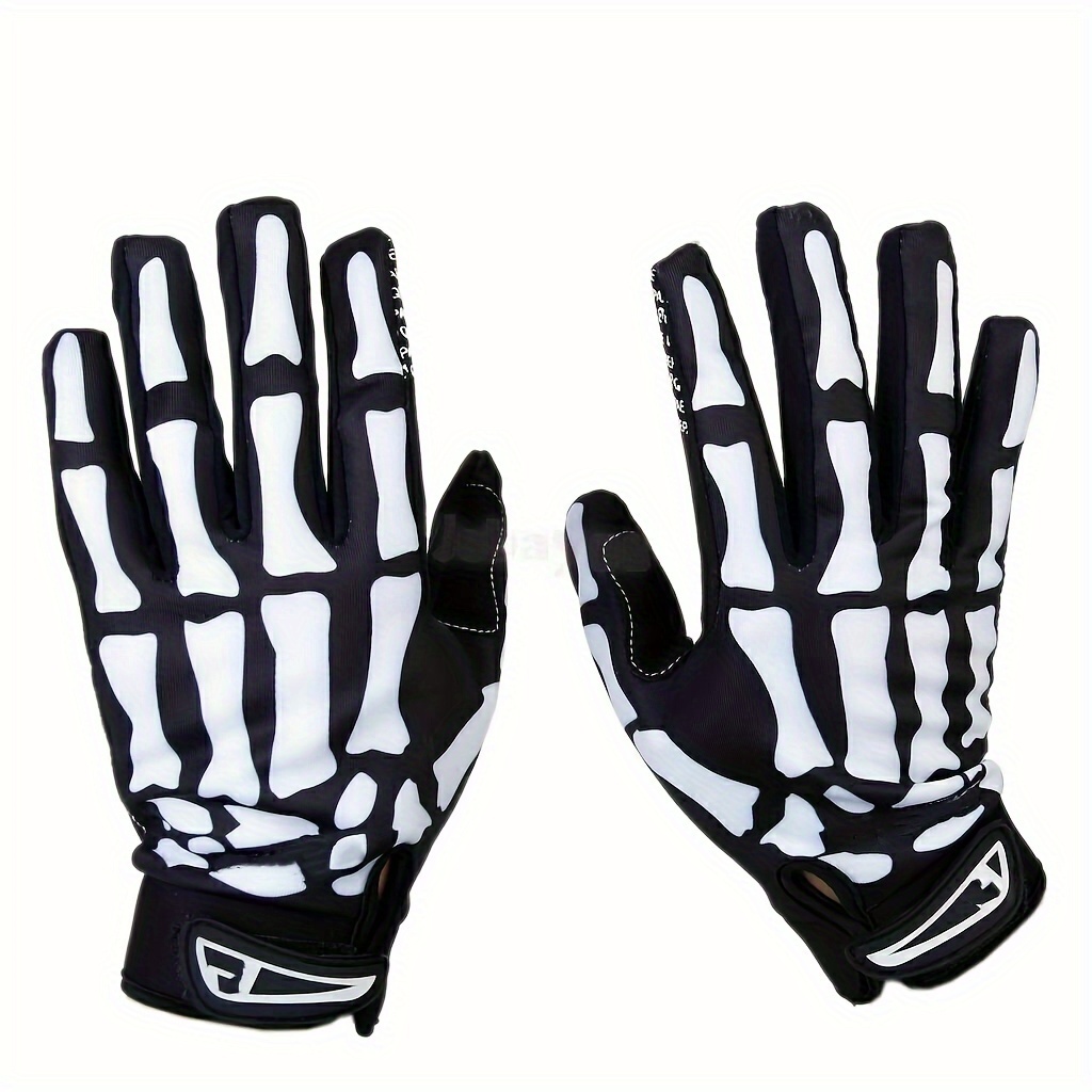 skeleton gloves sold on Temu United States