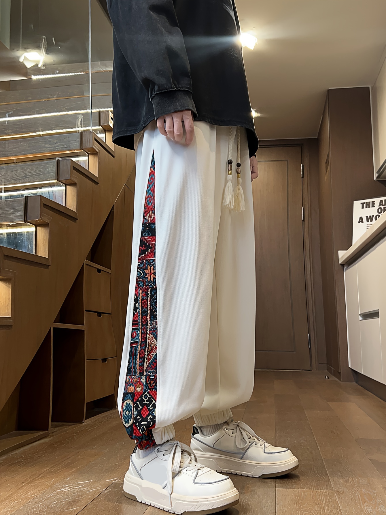 Jogger Pants Para Adolescentes Hombre Pantalones Jogger étnicos