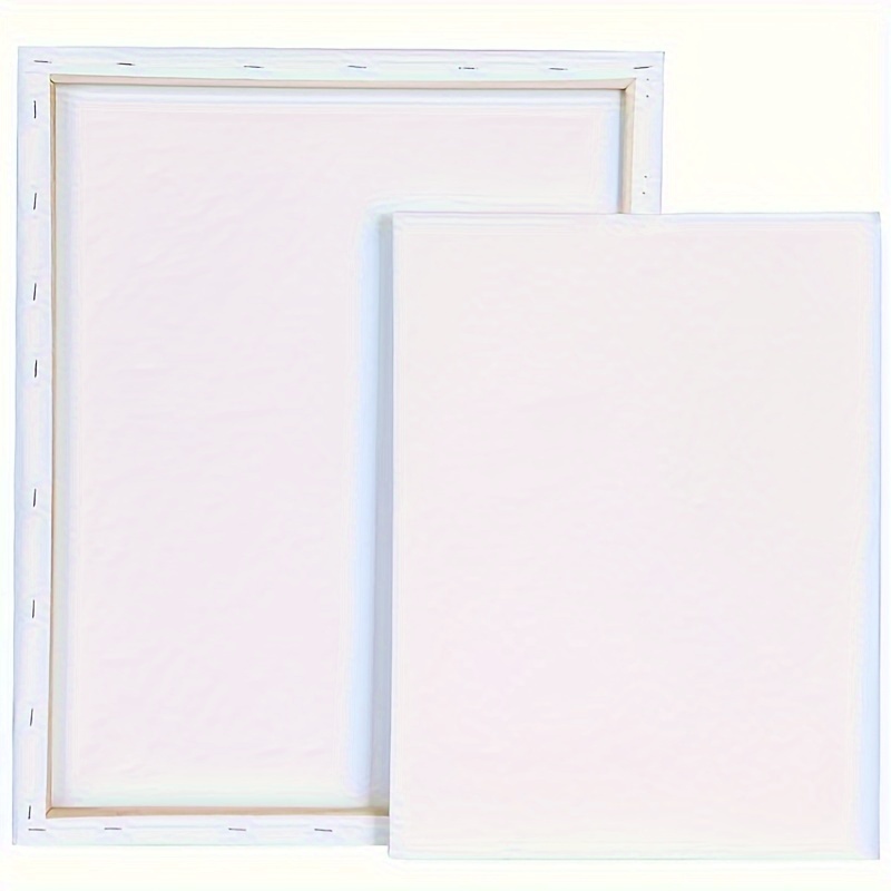 

Cotton Canvas Painting Panels - Multi-pack Blank Art Canvases For Acrylic & Oil Paints - Pre-stretched Artist Canvas Frames