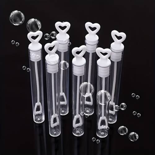 20pcs mini wedding bubble wand style ideal party favors for anniversaries celebration supplies valentines day pool parties family reunion anniversary gifts elegant party decor festive accessories reusable favors