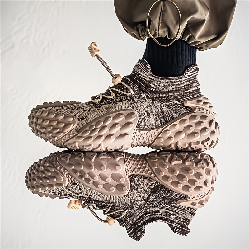 New Fashion Durian Fly Weave Athletic Shoes Tire Sole Slip-On Lazy Shoes