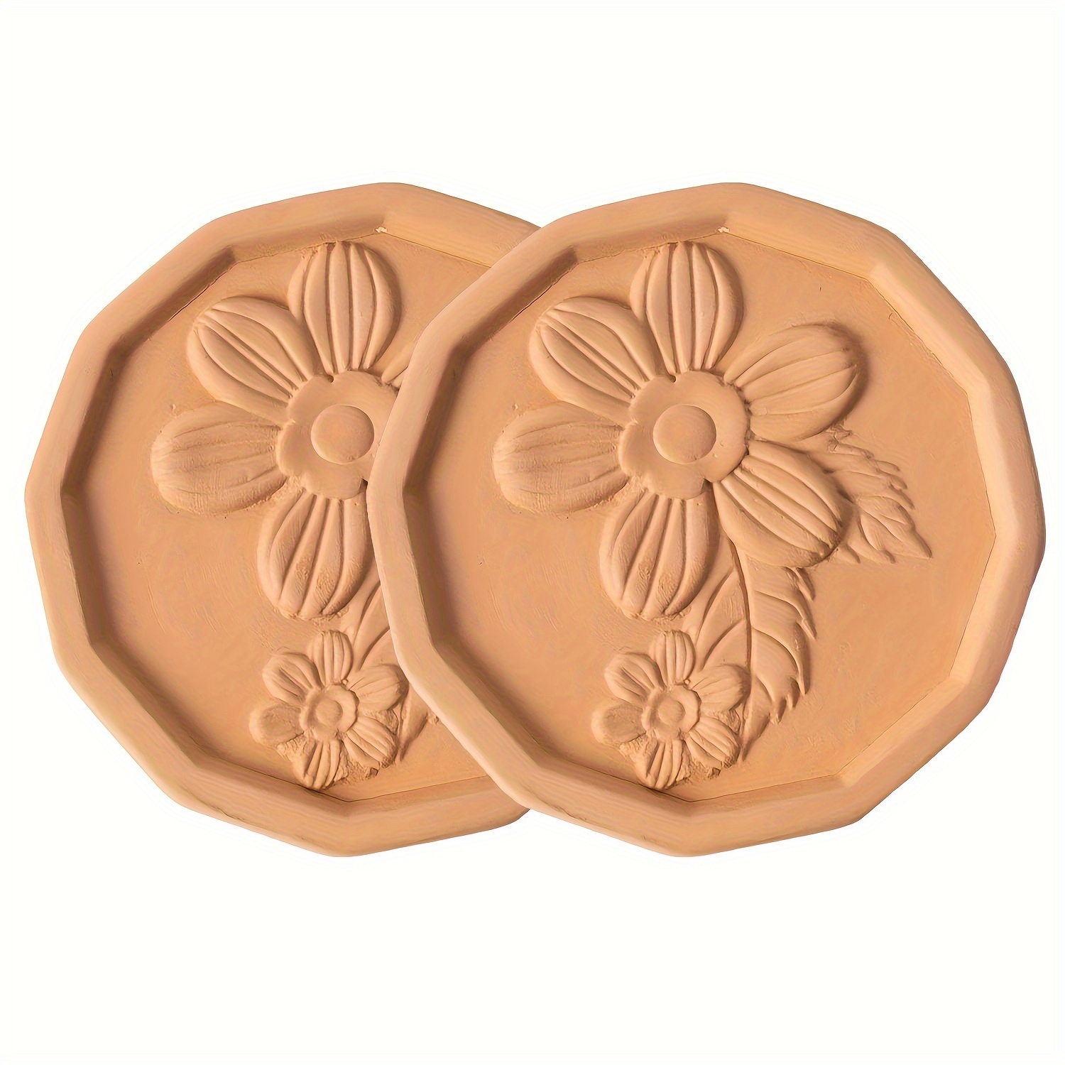 

2pcs Terracotta Saver & Softener Discs With - Kitchen Accessory For Food Storage Containers