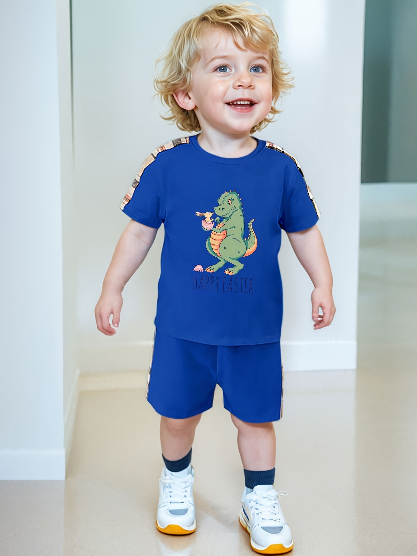 2pcs babys dinosaur summer outfit t Temu United Arab Emirates