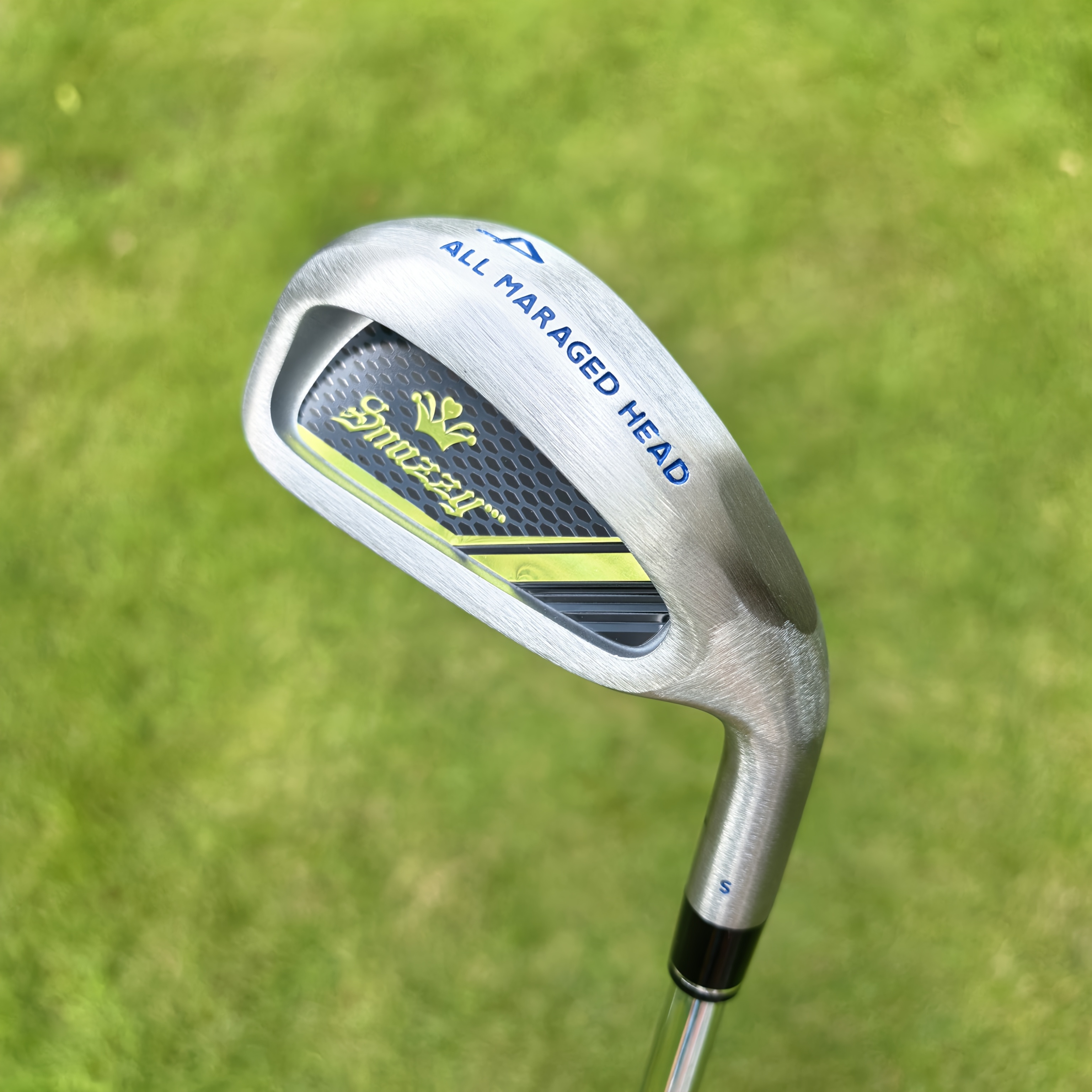 Stylish UNS S45500 Material Golf Iron Set: 3-P, A, S, Right-Handed for Men, Cast Design, Long-Lasting Golf Clubs, Steel S200 Shaft, Rubber Handle