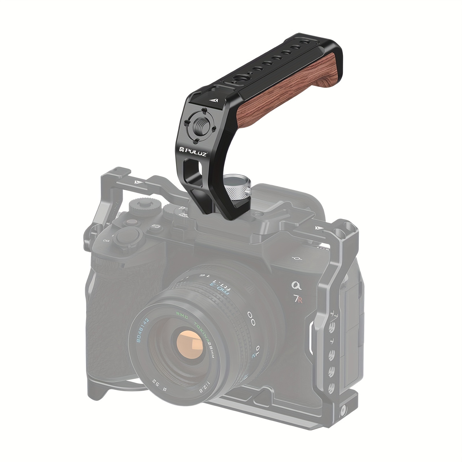 

Puluz Aluminum Alloy & Wooden For Mirrorless - 1/4" And 3/8" , - , For