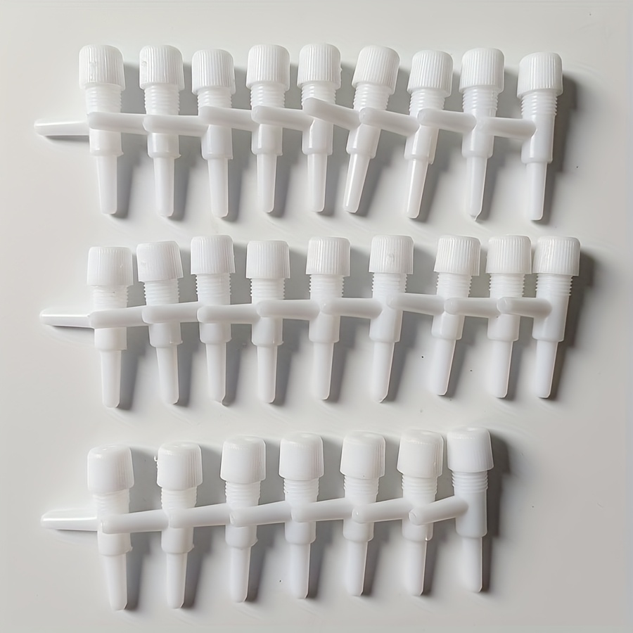 TEMU Un ensemble de 25 connecteurs d'addition pour pompe à air d'aquarium, machine à , pompe d'alimentation en , valve de contrôle du débit d'eau et