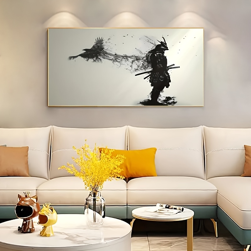 

Modern Warrior Canvas Art Poster - Unframed, Perfect For Bedroom, Living Room, Or Hallway Decor