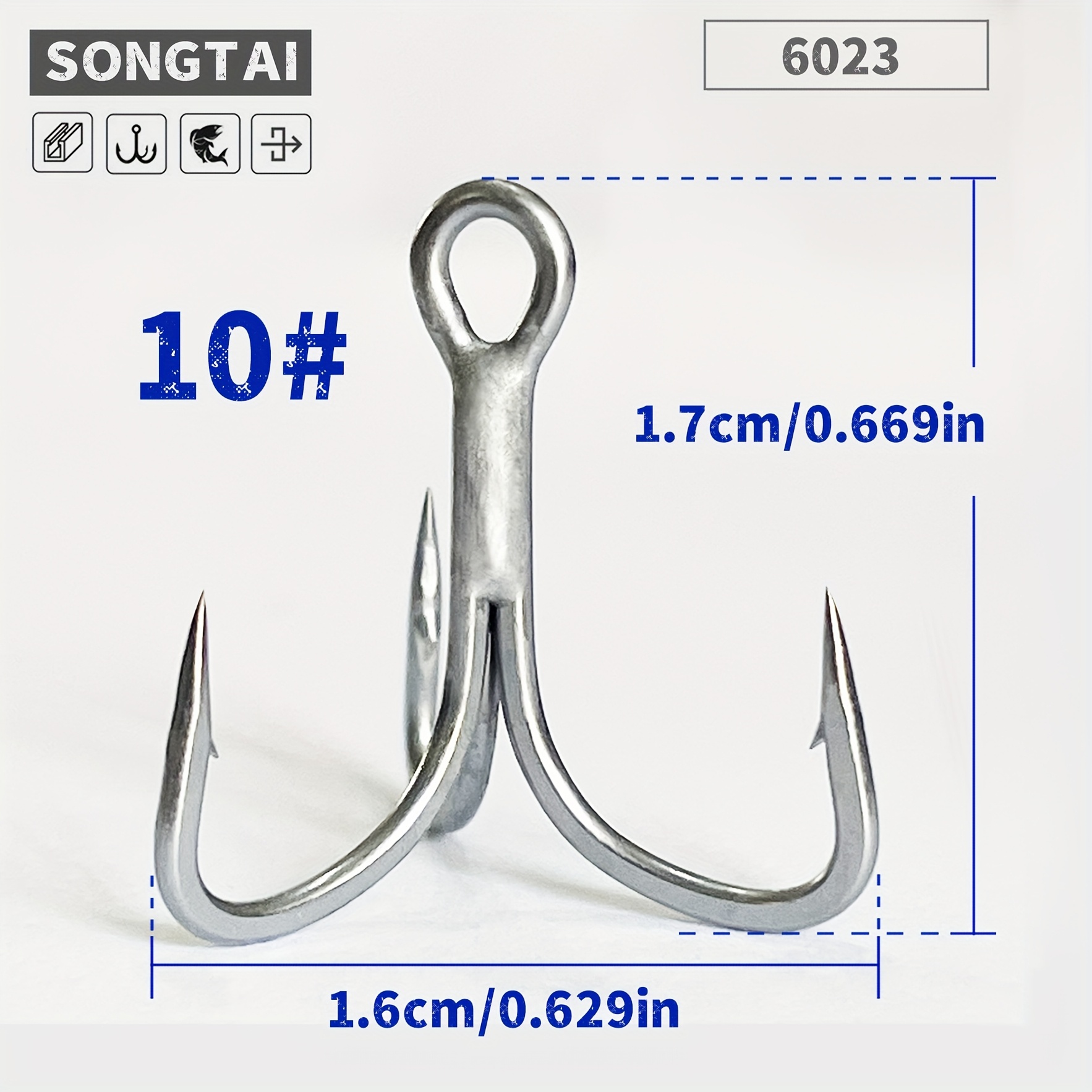 buy fishing hooks Amazon.com : 150PCS Circle Hooks, Strong High Carbon Steel Fresh and  Saltwater Fishing Hooks, Variety of Different Sizes Circle Hook