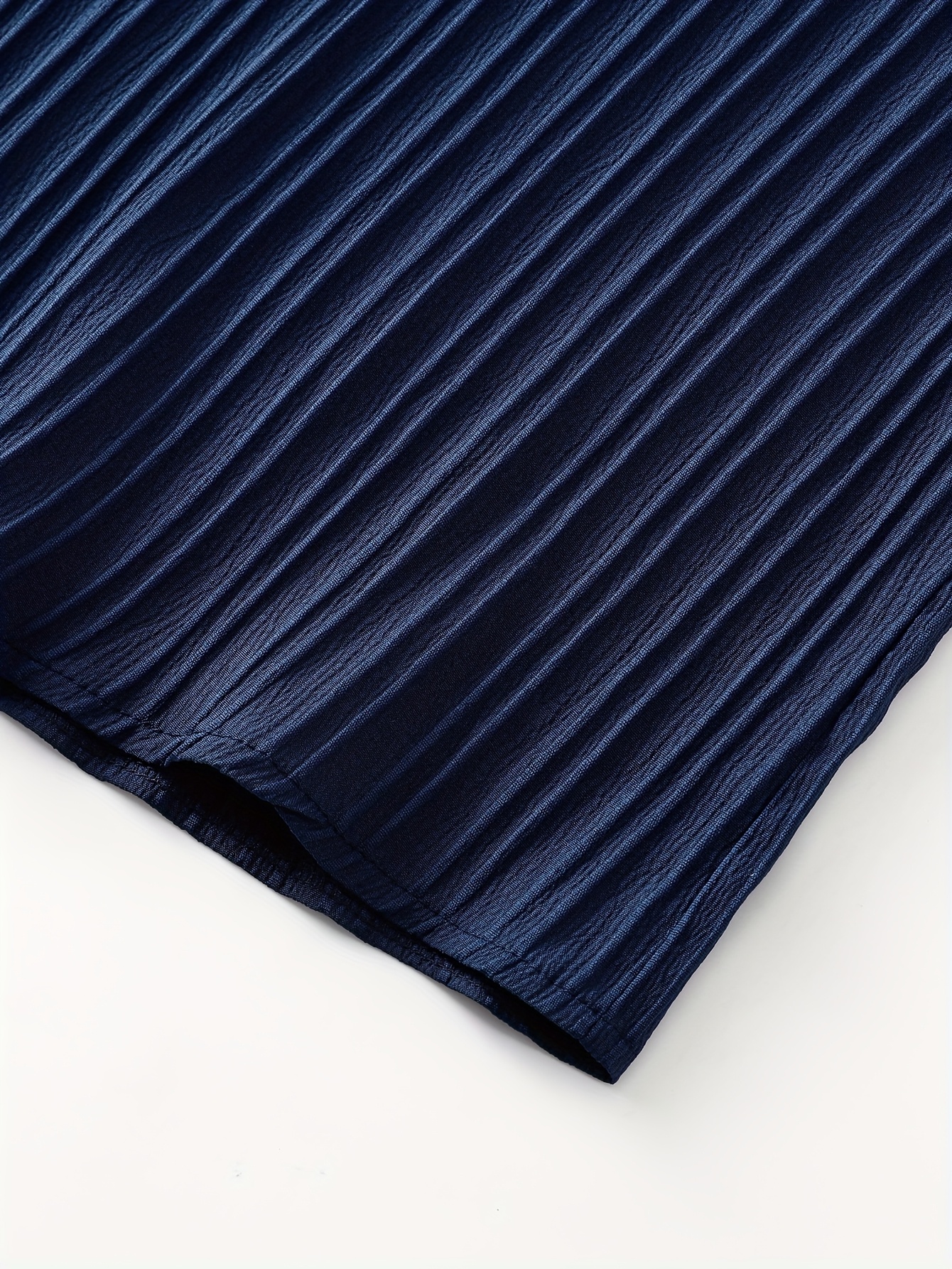 Men's Lightweight Summer Casual Shirt - Mint Green Solid Color Short Sleeve Button-Up with Pointed Collar, 95% Polyester 5% Spandex, Machine Washable Regular Fit for Adults & Teens, PLUS SIZE