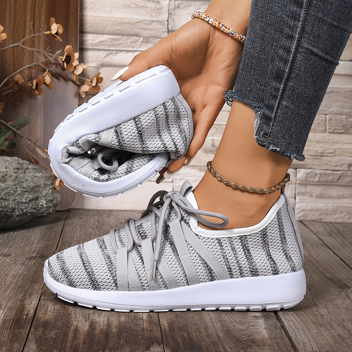 Zeppa Scarpe Estive Donna Da Ginnastica Jwans Scarpe Da Donna Con