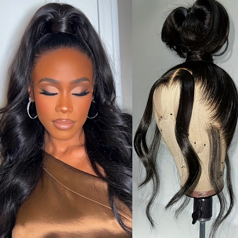 Brazilian Body Wave 360 Lace Frontal Wig Preplucked Human Hair