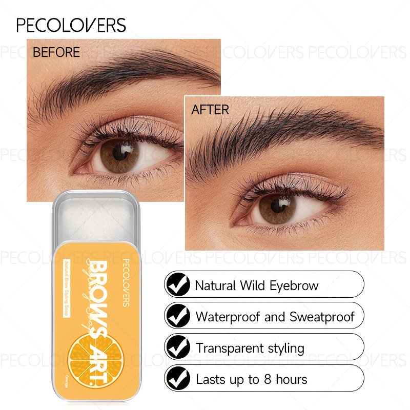 Long-Lasting Quick-Setting Clear Brow Styling Soap