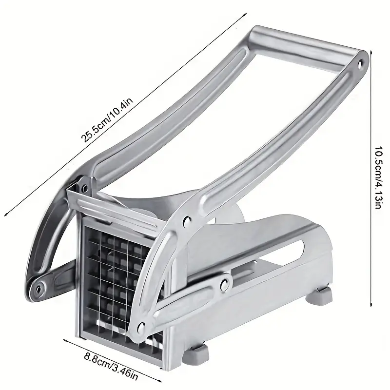 1pc home kitchen vegetable cutter multifunctional potato dicing stainless steel shredding knife vegetable details 3