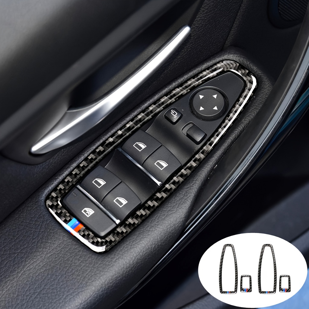 

Autocollants décoratifs pour cadre de levage de fenêtre adaptés à BMW Série 1 Série 3/GT 2013, 2014, 2015, 2016, décorations résistantes aux rayures pour cadre de levage de fenêtre