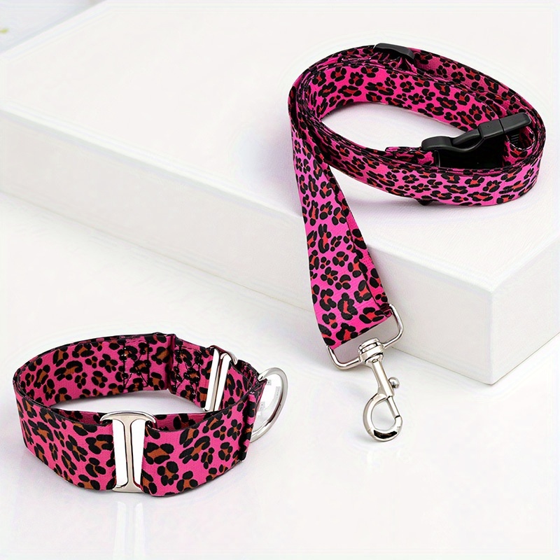 Multi-Functional Dog Collar and Leash Set for Outdoor Walks
