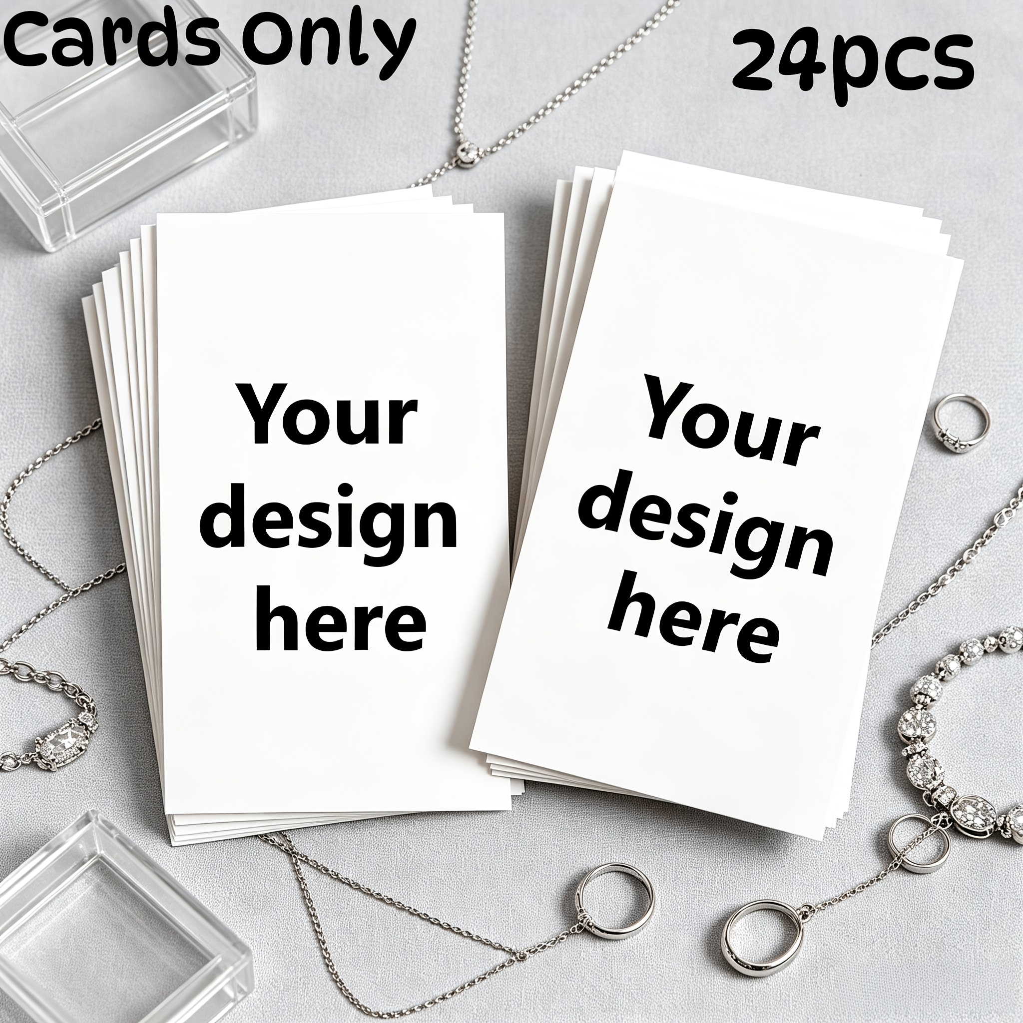 TEMU Custom Single-sided Business Cards, Easy To Make And Unique, Custom Decorative Cards, Image Customization, Personalized Business Card