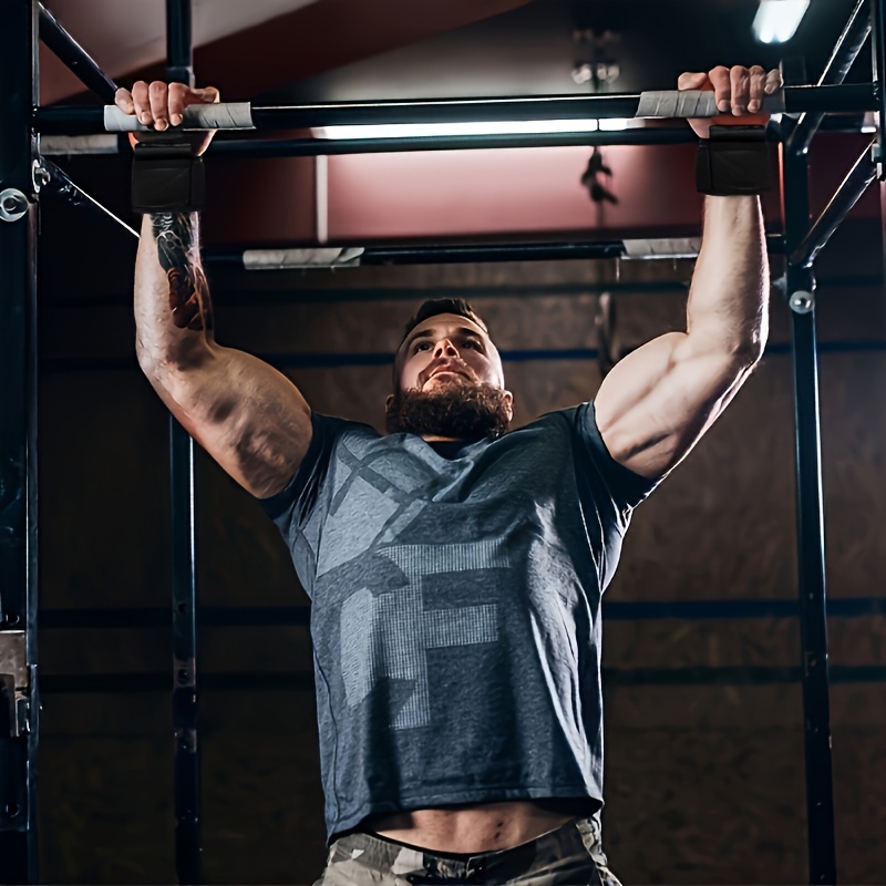 2 Assisted Weight Lifting Hooks, Heavy Weight Lifting Wrist Straps, Pull-Ups, Deadlift Straps Powerlifting Grip Pads Exercise Straps Weightlifting Fitness Gloves, Premium Workout Equipment for Men And Women