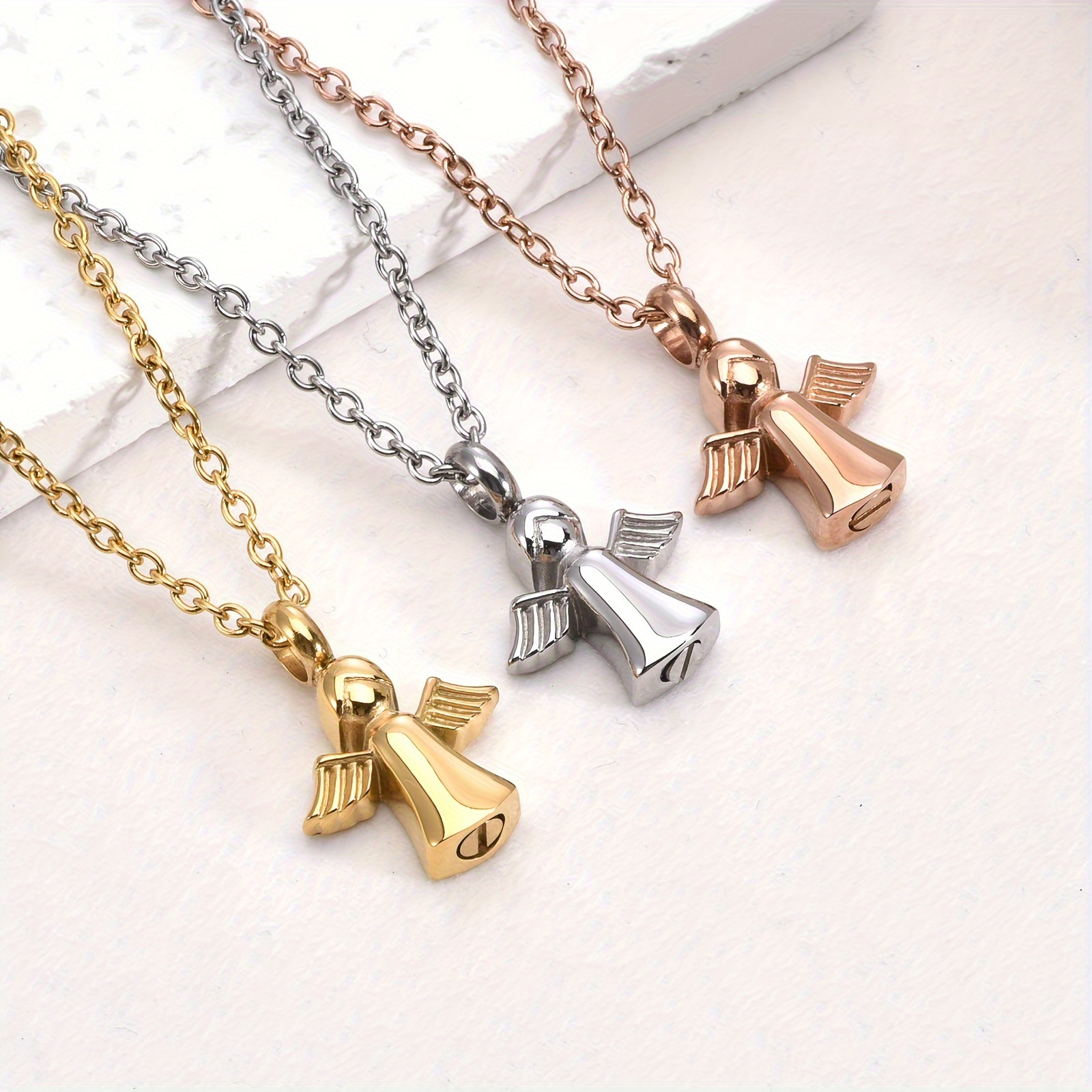 Stainless Steel Memorial Pendant Cremation Jewelry