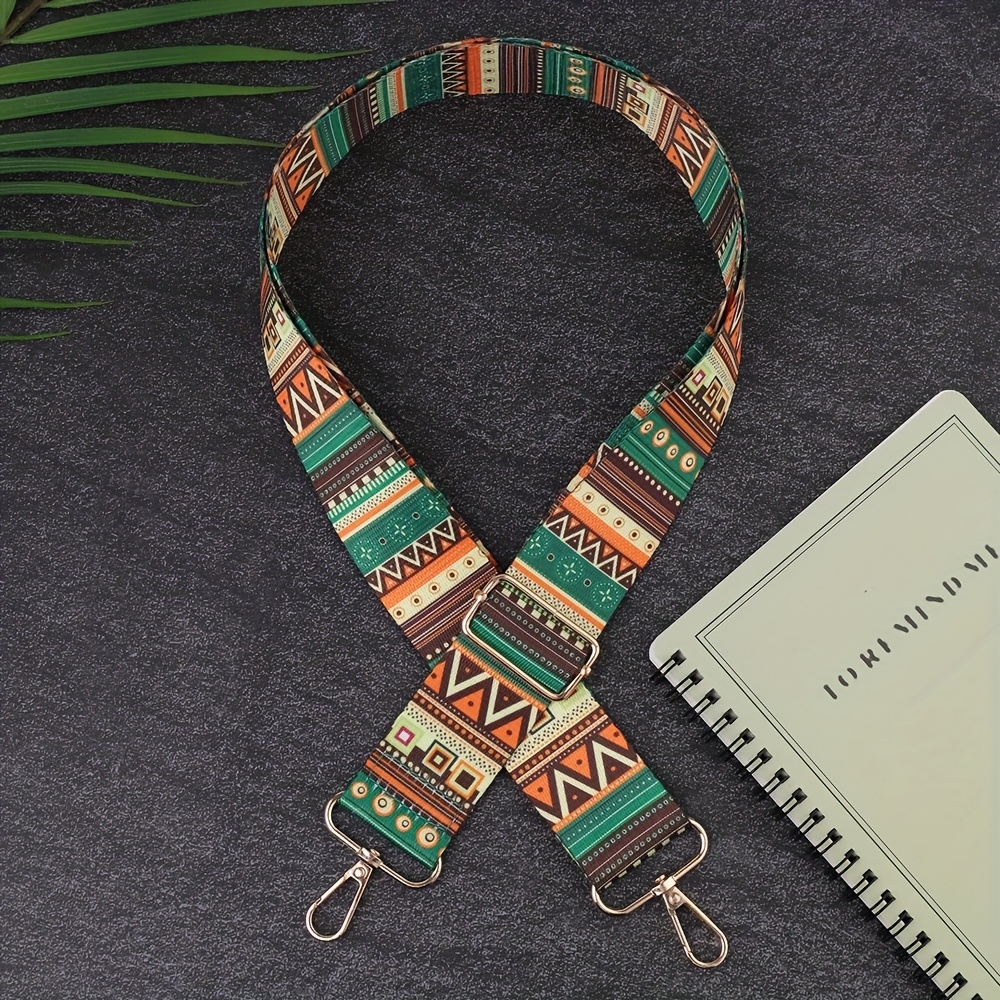 Image of New Colorful Floral Women' Additions With Adjustable Replacement Fashion Long Shoulder Strap For Crossbody And Single Shoulder Use, Wallet Making, Diy Wallet Making