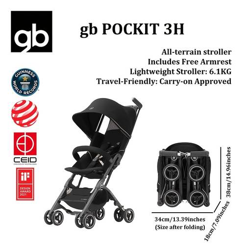 all terrain lightweight travel stroller for toddlers carry on flight luggage