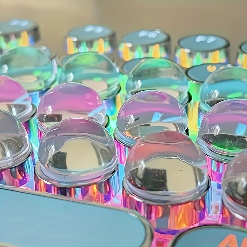 64/72st livfullt nagelkonst tangentbordsset 12*4mm 16*8mm - Temu Sweden