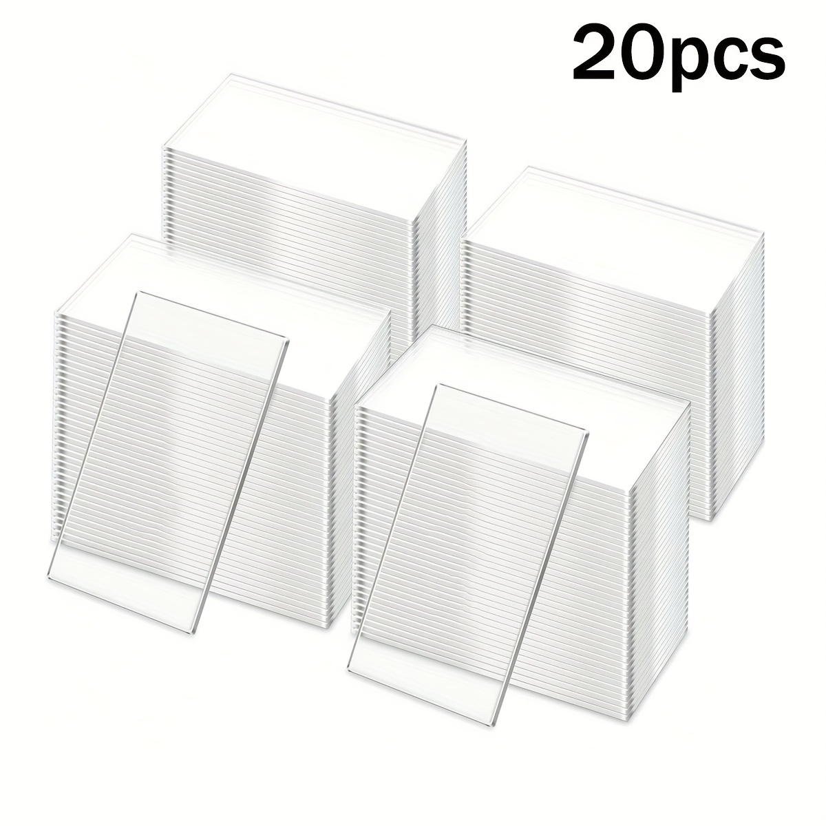 E-shop /100 Stück Klare Acryl Platzkarten Acryl Namenskarten Acryl Tischnummernkarten Blanko Acryl Namensschild Acryl Sitzplatzkarten Schild für