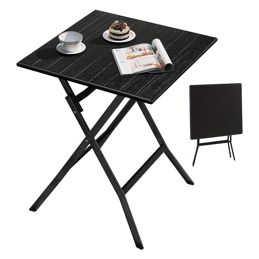1pc Scratch Resistant Picnic Table Outdoor Portable Folding Table Scratch Resistant Coated Table Top Easy To Clean Portable Handle Portable Camping Folding Table For Outdoor And Home Use