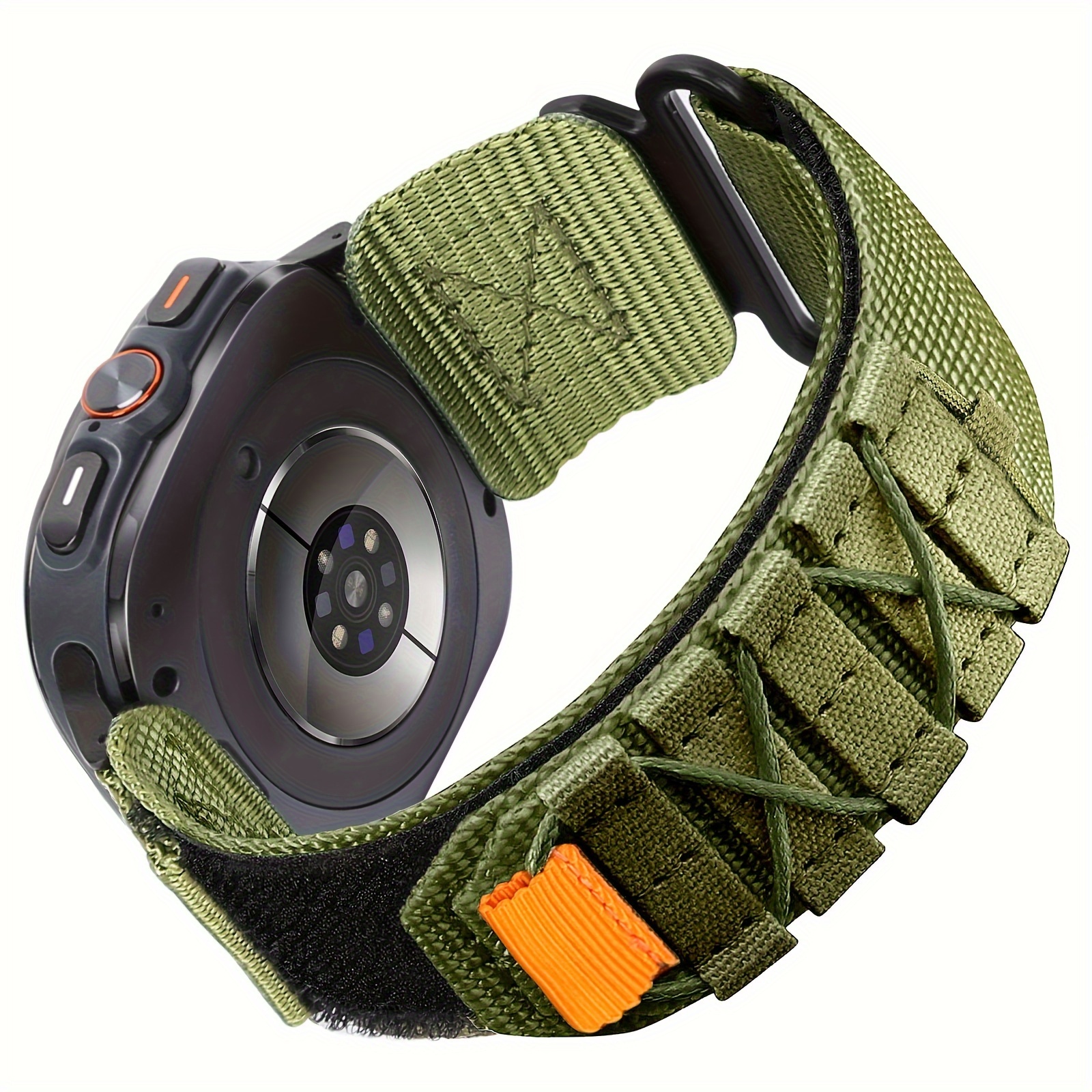 

Nylon Compatible With Ultra 47mm, Adjustable Sports Climbing Band For Smartwatch, Breathable Wristband - No Battery