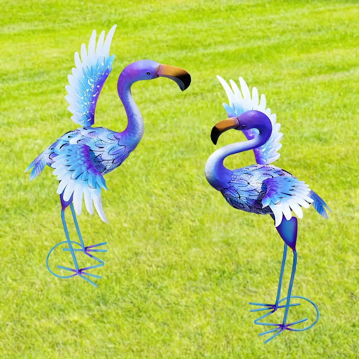 

Vibrant Flamingo Garden Statue - Large, Outdoor For Home & Yard Decor, Weddings, Holidays & Gifts