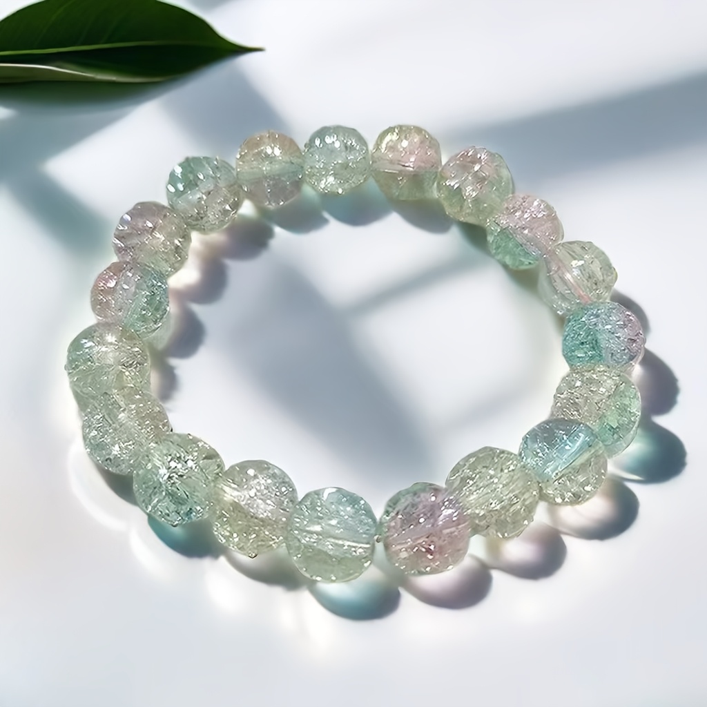 5 Pair Boho Style Vacation Themed Stretch Bracelet Set