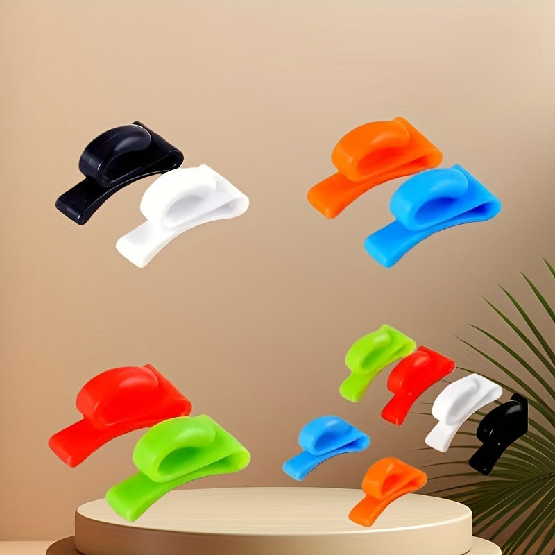 5pcs Creative Anti-loss Bag Hooks, - Find Keys Quickly In Your Bag, Space- , Suitable For Home And Car, Time- Additions | Modern Additions | Durable Plastic Hooks, Random Colors