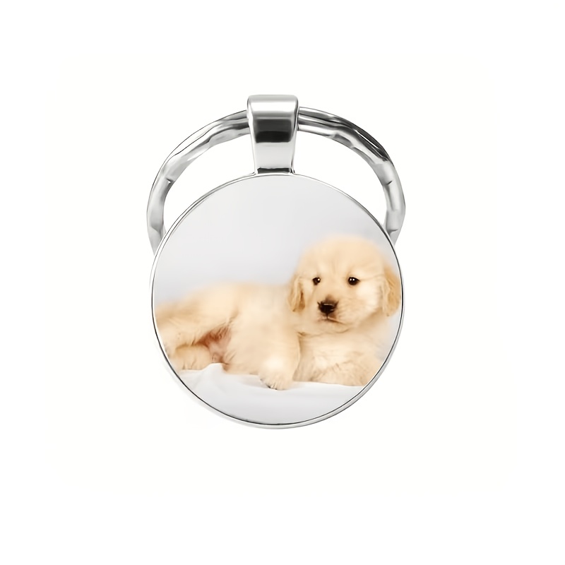 TEMU [customization] 1pc/5pcs Personalized Keychains With Custom Photos, Perfect For Family Or Pet Pictures, Featuring A Dome . This Pendant Keychain