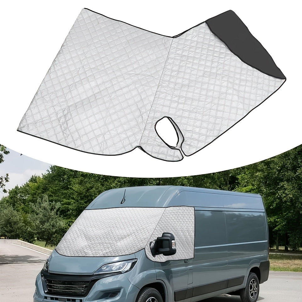 Rv Insulation Windshield Sunshade Curtain, Suitable For , For , Relay Rv Sunshade Awning